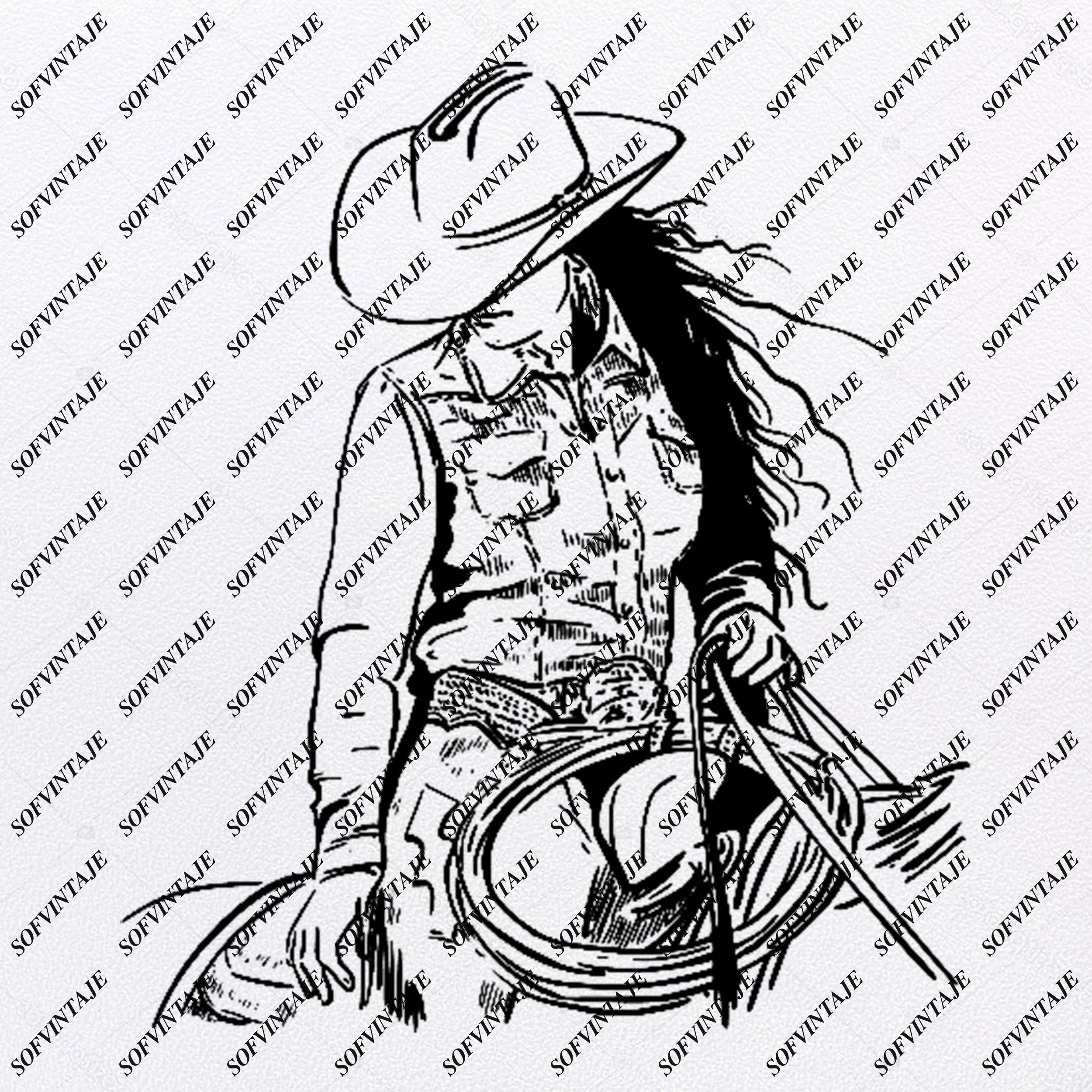 Download Cowgirl Svg File Cowgirl With Horse Svg Western Svg Cowboy Clip Sofvintaje