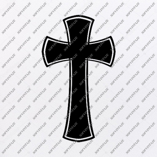Cross Svg File - Cross Tattoo Svg Design-Clipart-Cross Svg ...