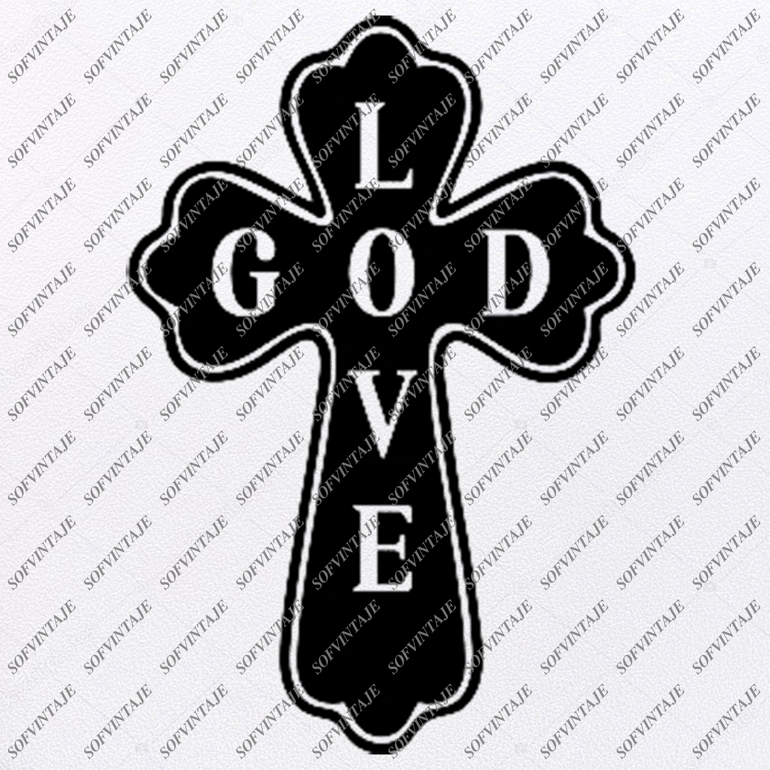 Download Cross Svg File Cross Tattoo Svg Design Clipart Love God Svg Files Cr Sofvintaje