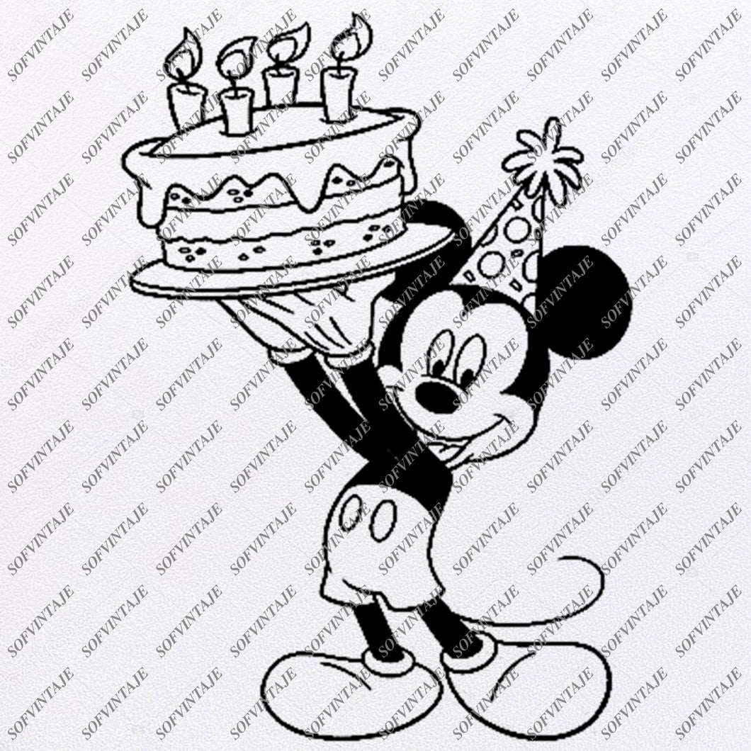 Free Free 112 Disney Happy Birthday Svg SVG PNG EPS DXF File