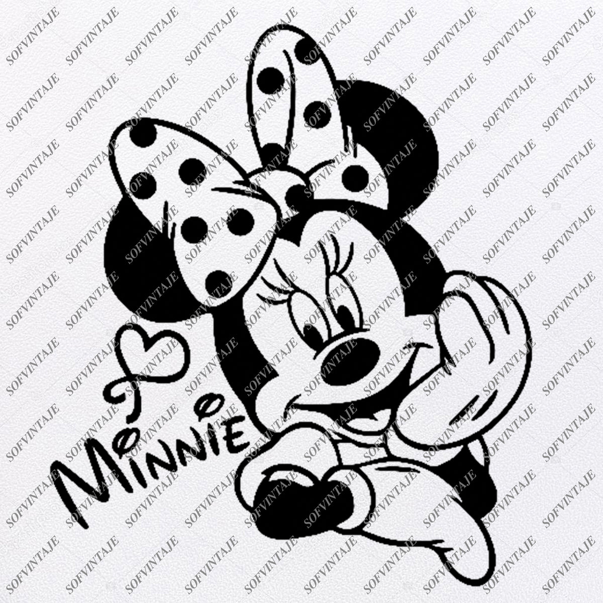 Free Free 334 Silhouette Cameo Minnie Mouse Svg Free SVG PNG EPS DXF File