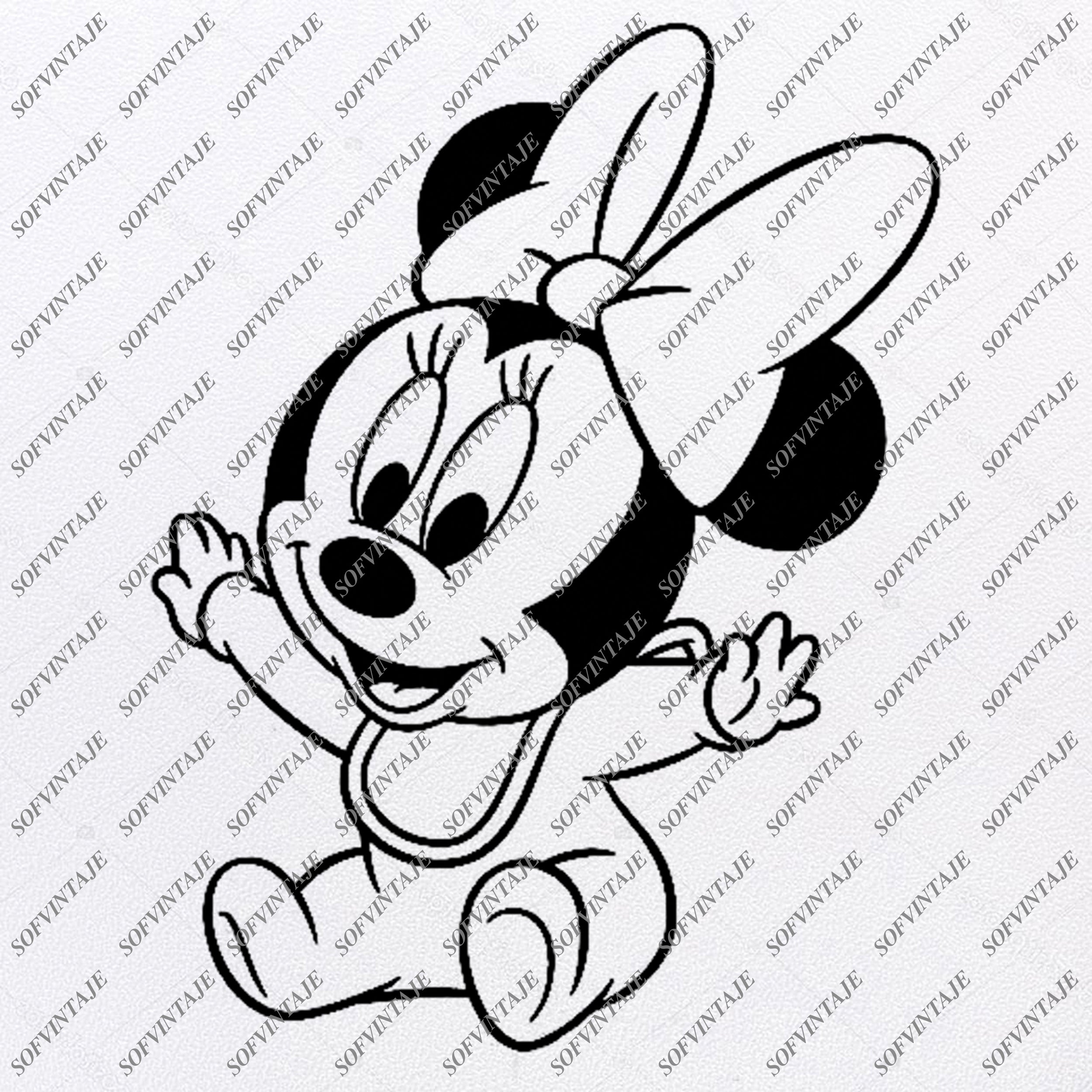 Free Free 335 Baby Minnie Mouse Svg Files SVG PNG EPS DXF File