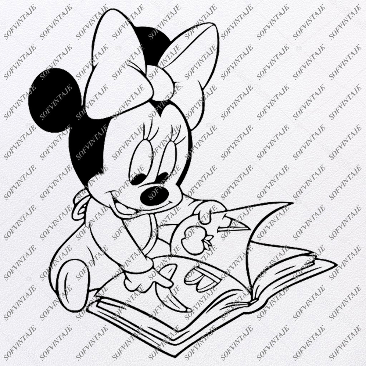 Download Disney Svg File - Minnie Mause Svg - Baby Minnie Mause Happy Birthday- - SOFVINTAJE