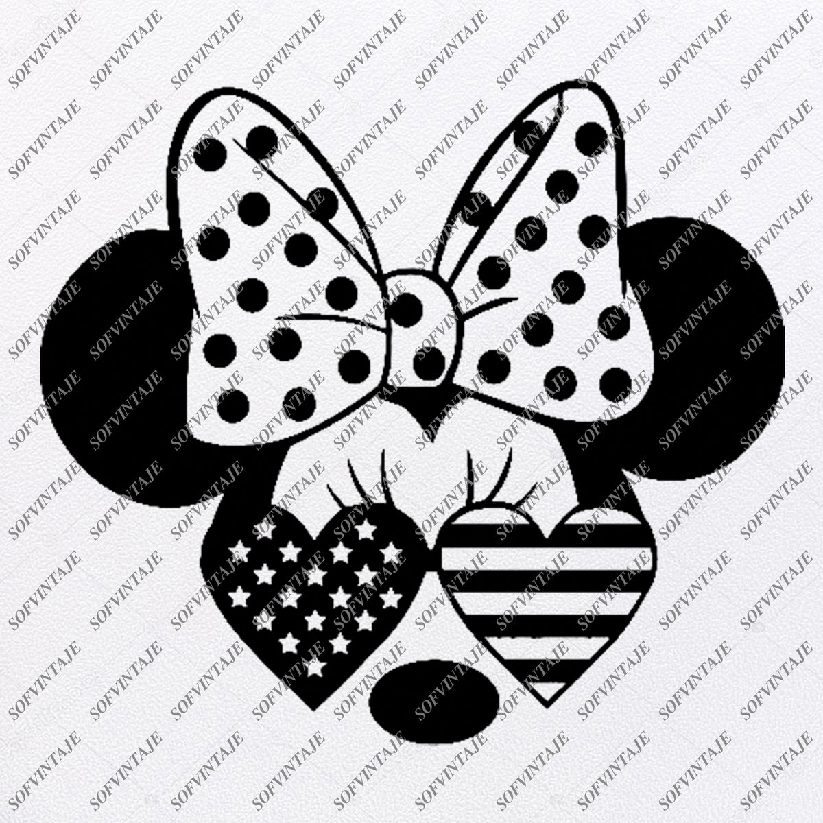 Free Free 208 Minnie Mouse Silhouette Svg Free SVG PNG EPS DXF File