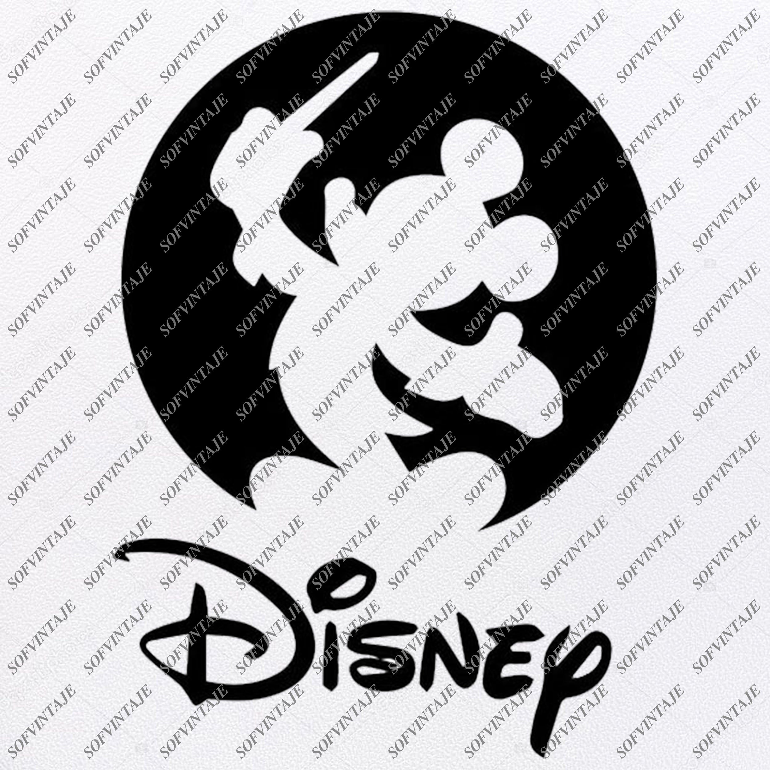 Disney Svg Files Mickey Mouse Svg Design Disney Characters Clipart Sofvintaje