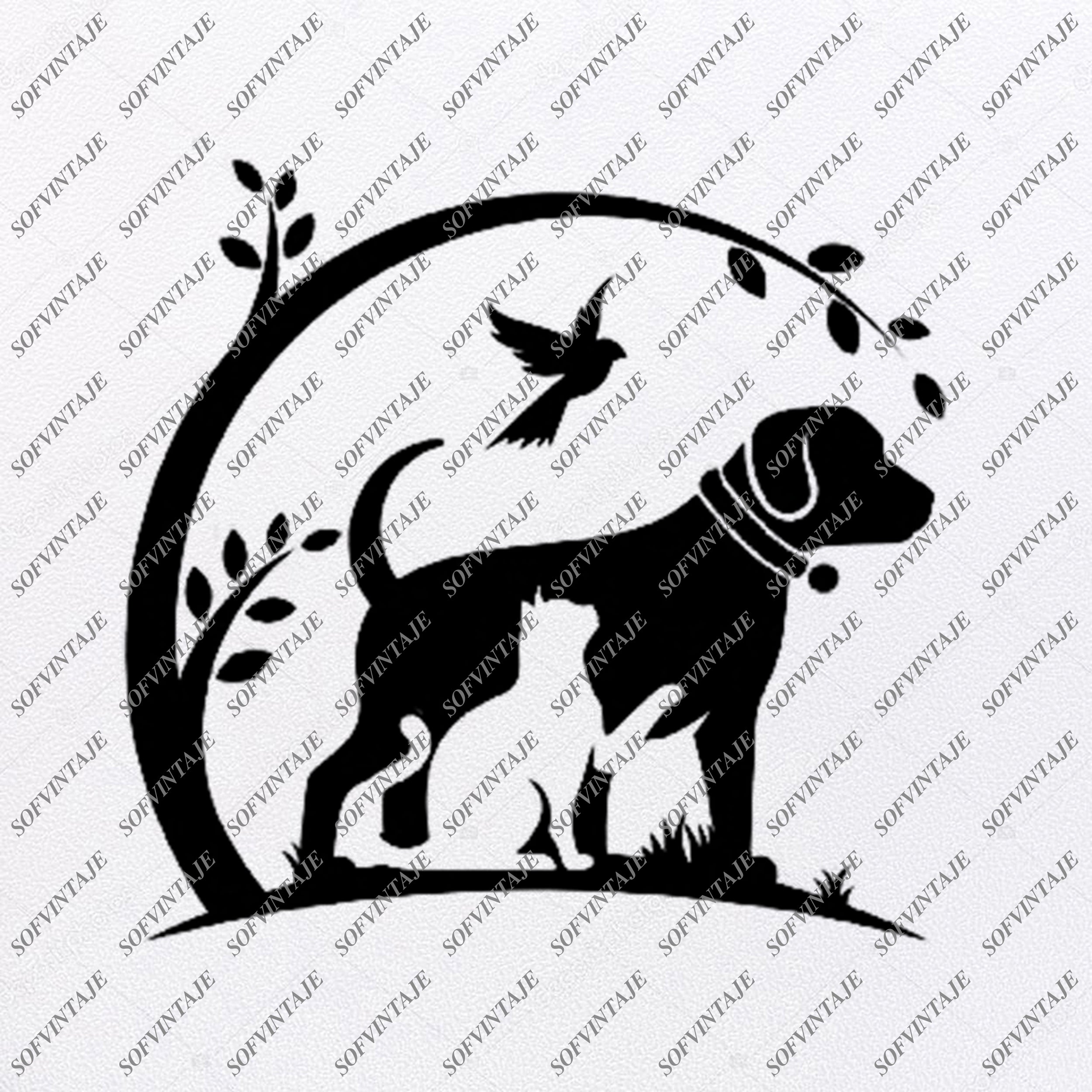 Download Dog Cat Love Svg File Dog Original Svg Design Animals Svg Clip Art Sofvintaje 3D SVG Files Ideas | SVG, Paper Crafts, SVG File