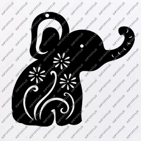 Download Elephant Svg File - Animals Svg - Animals Svg - Elephant Png - Vector - SOFVINTAJE