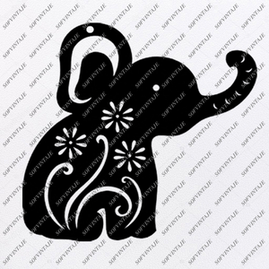 Free Free 245 Black And White Elephant Svg SVG PNG EPS DXF File