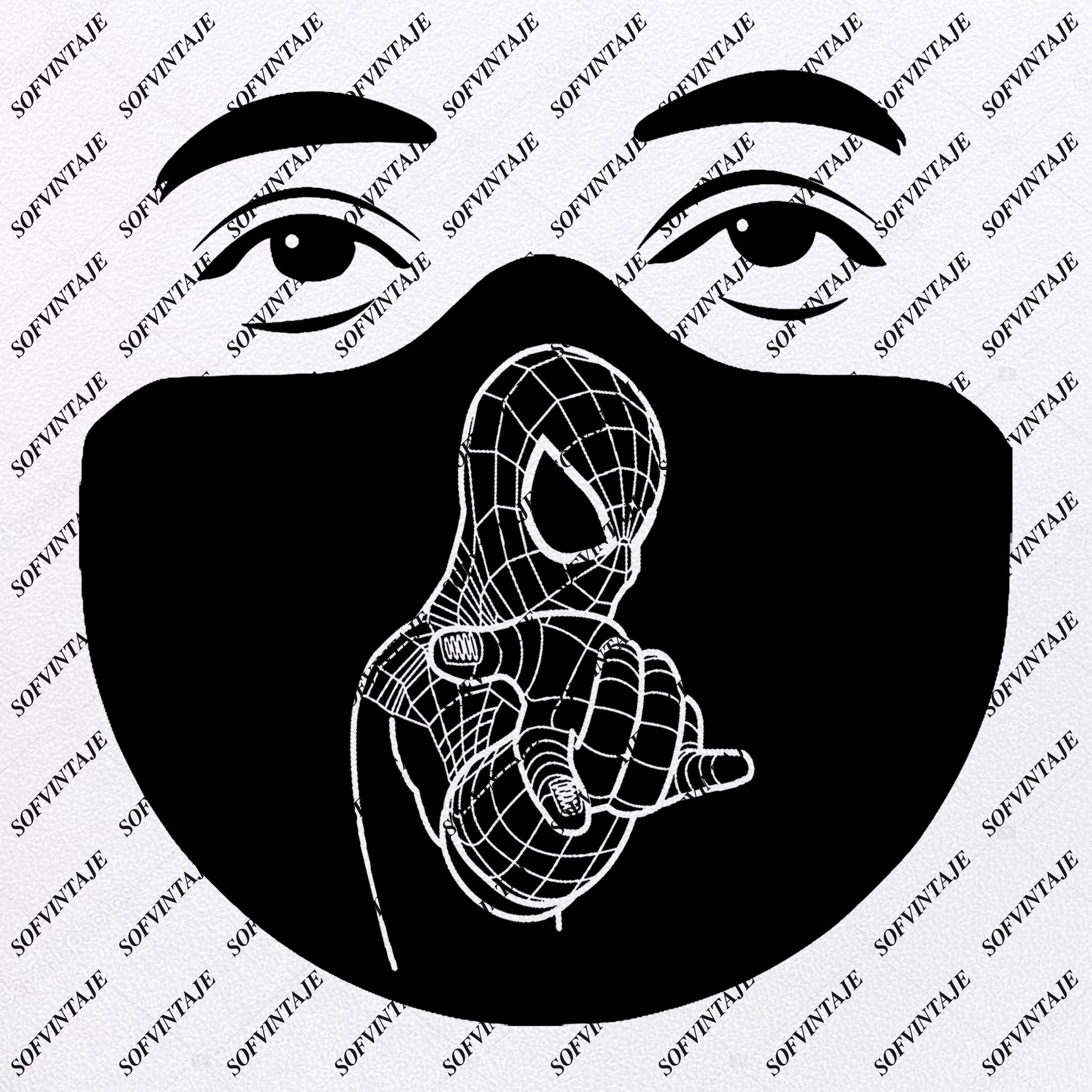 Free Free 255 Spiderman Face Svg Free SVG PNG EPS DXF File