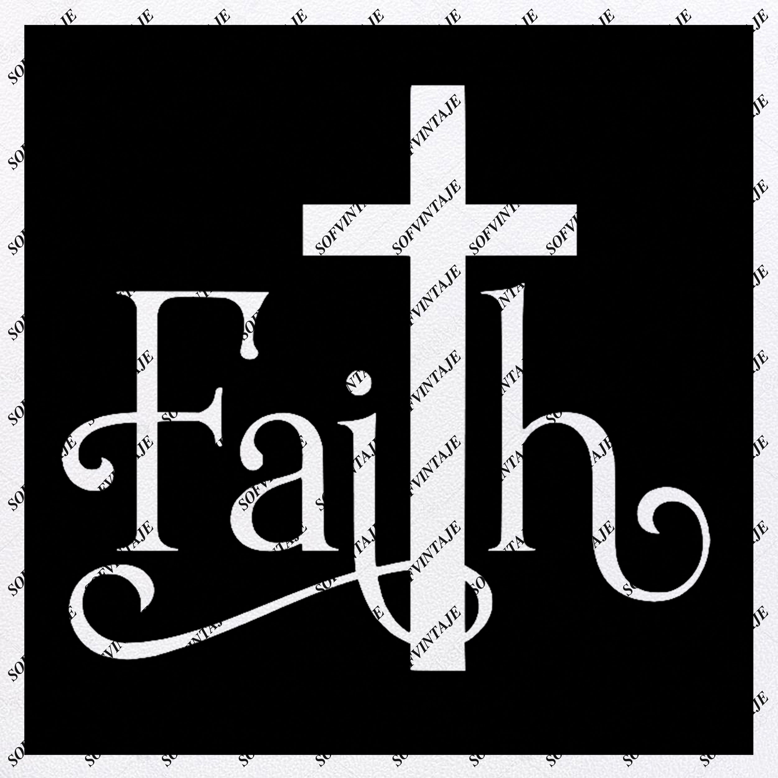 Download Faith Faith Svg File Faith Cross Svg Religious Svg Cross Clip Sofvintaje