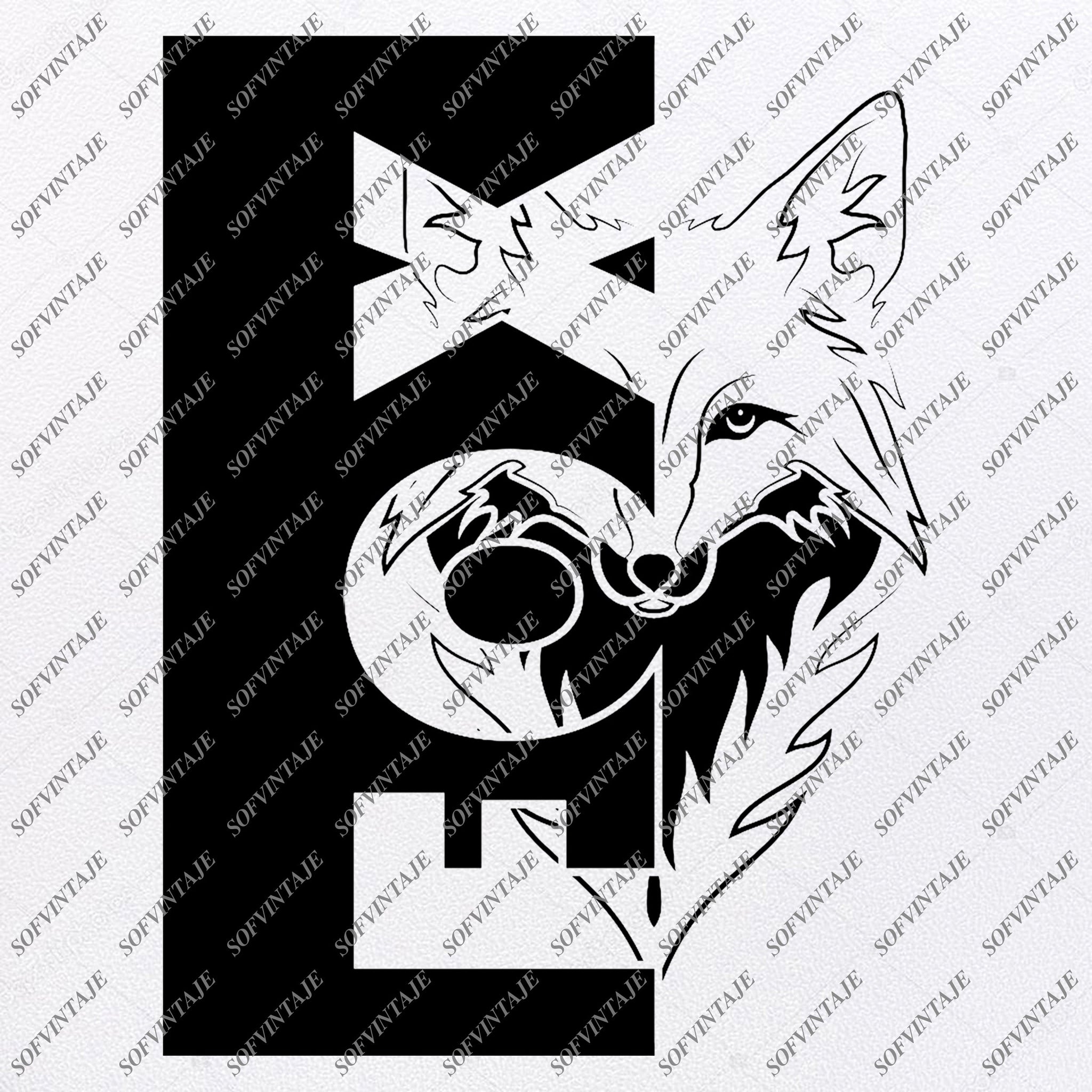 Download Fox Svg File Original Svg Design Animals Svg Clip Art Fox Vect Sofvintaje