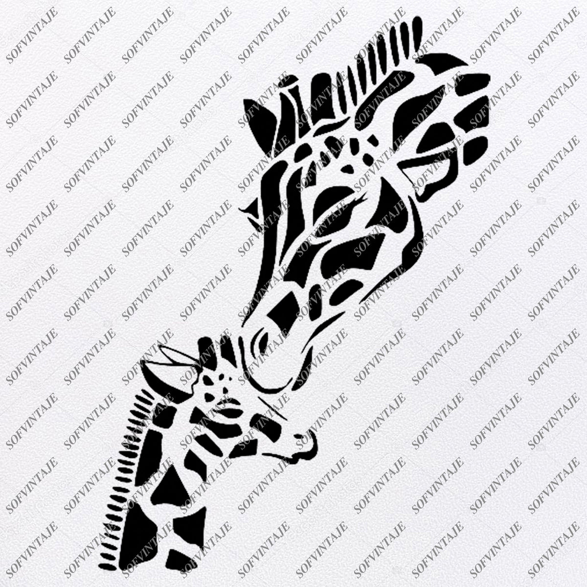 Download Giraffe Svg File-Giraffe Original Svg Design-Animals Svg ...