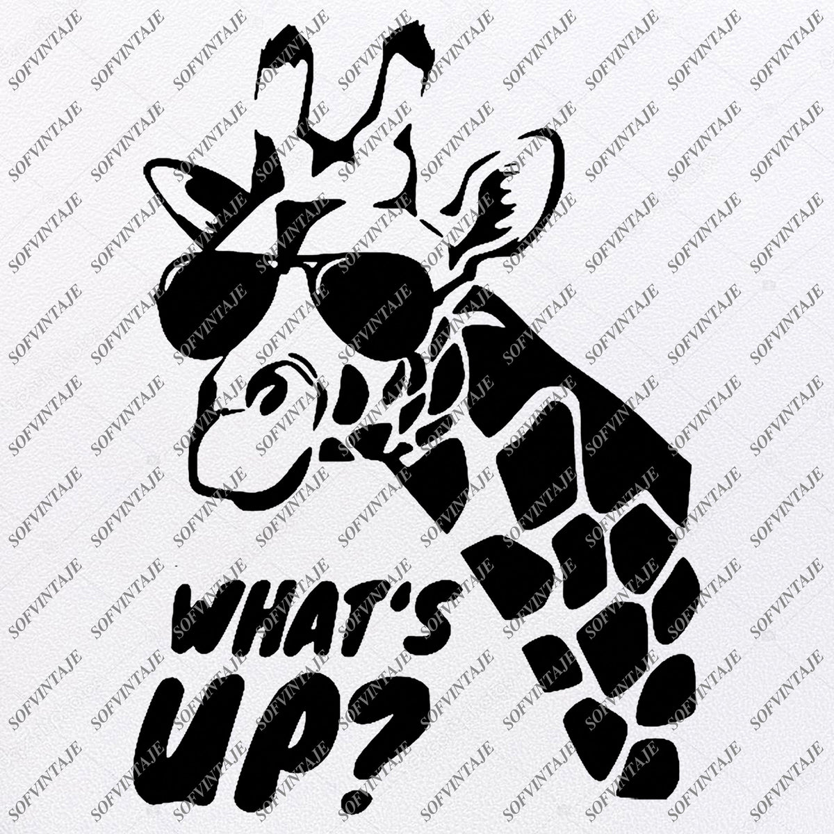 Giraffe SVG For Cricut