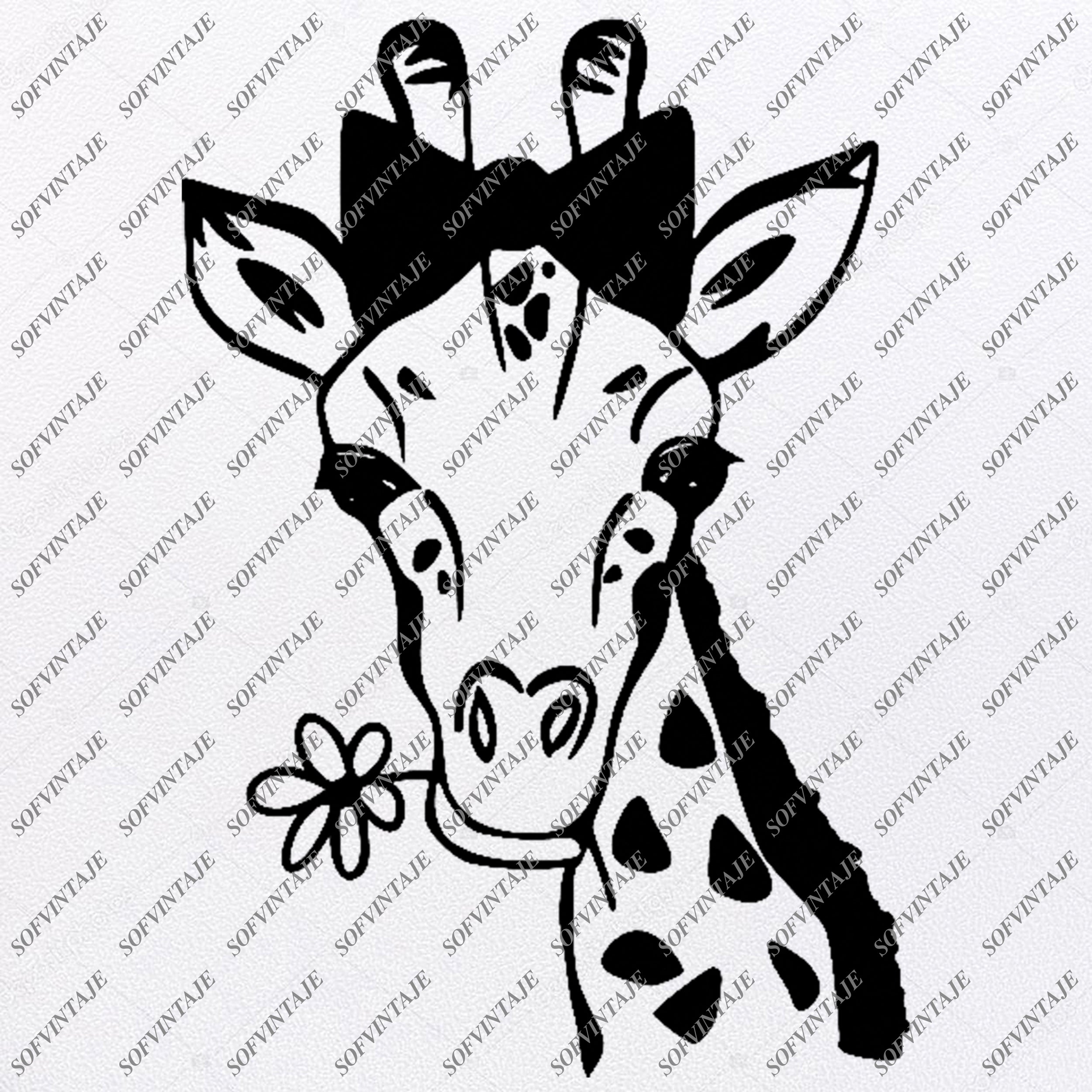 Download Giraffe Svg File Giraffe Original Svg Design Animals Svg Clip Art Vect Sofvintaje