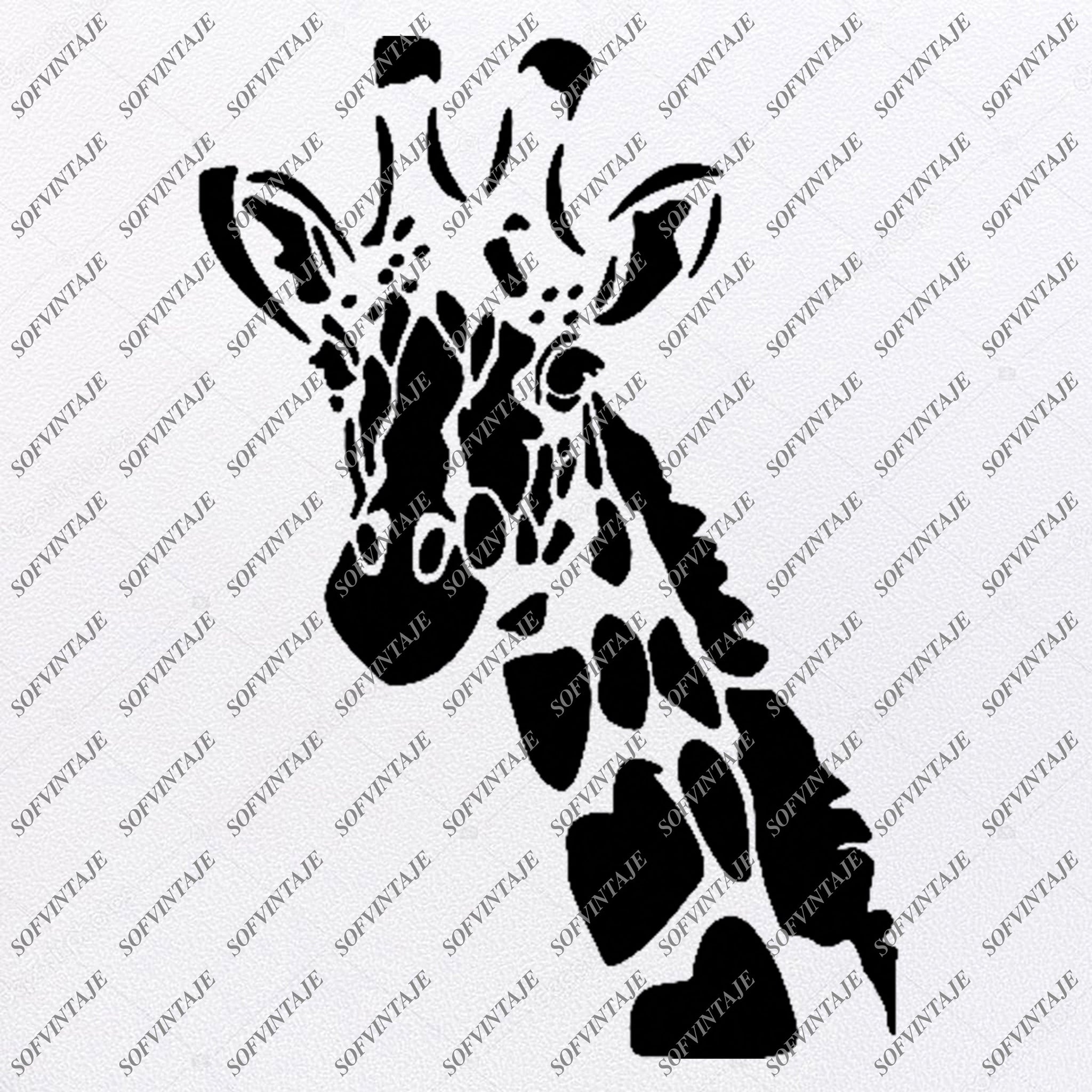 Download Giraffe Svg File Giraffe Original Svg Design Animals Svg Clip Art Vect Sofvintaje