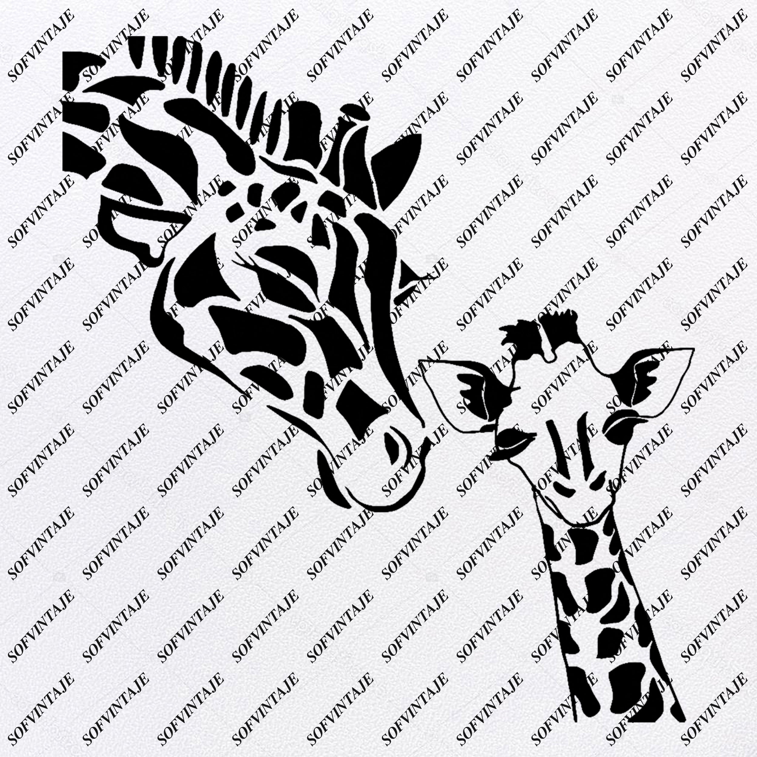 Download Giraffe Svg File Giraffe Original Svg Design Animals Svg Clip Art Vect Sofvintaje