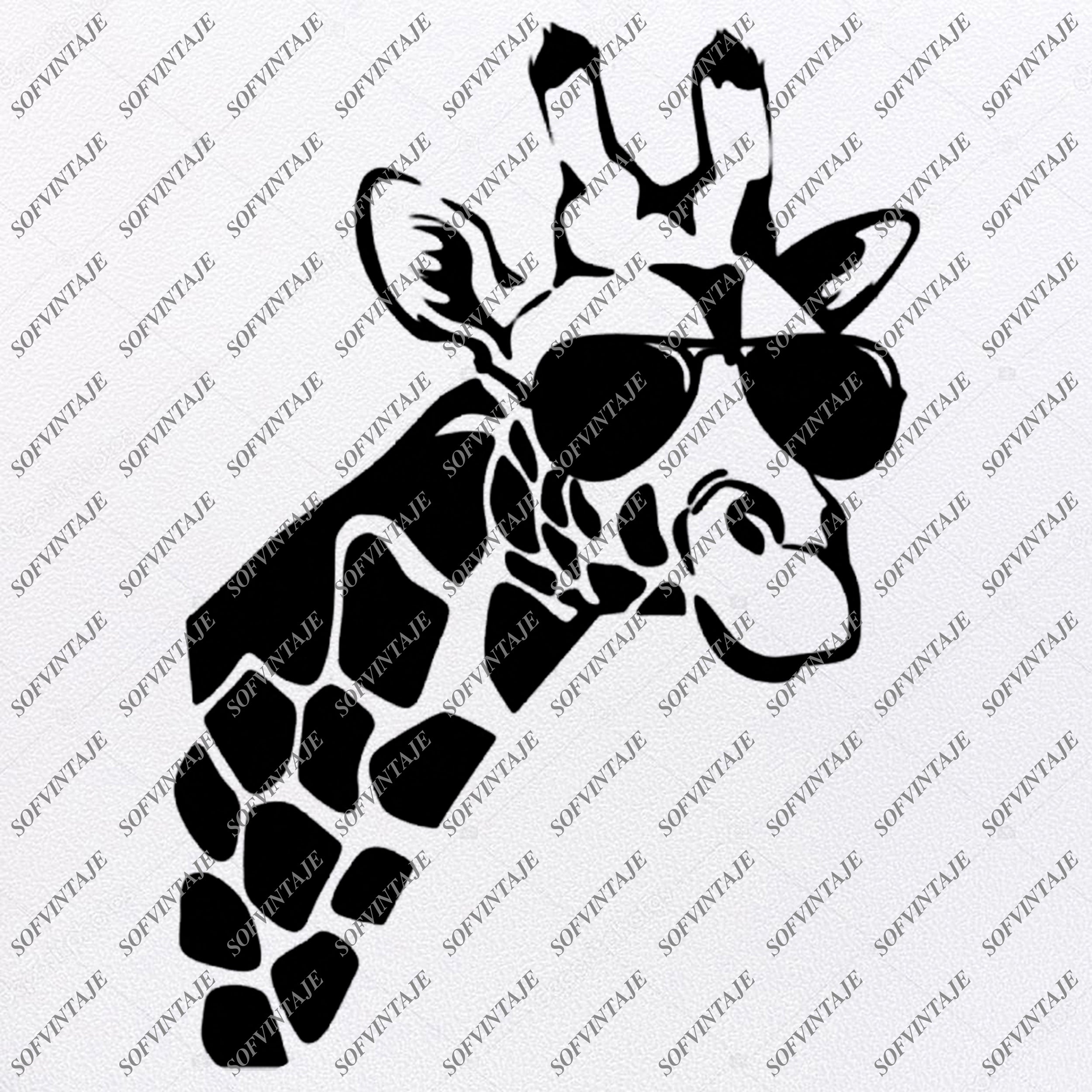 Download Giraffe Svg File Giraffe Original Svg Design Animals Svg Clip Art Vect Sofvintaje