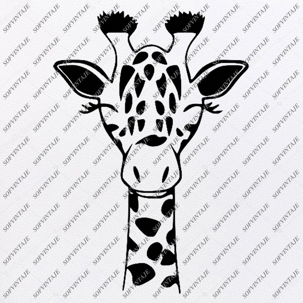 Download Giraffe Svg File-Giraffe Original Svg Design-Animals Svg ...