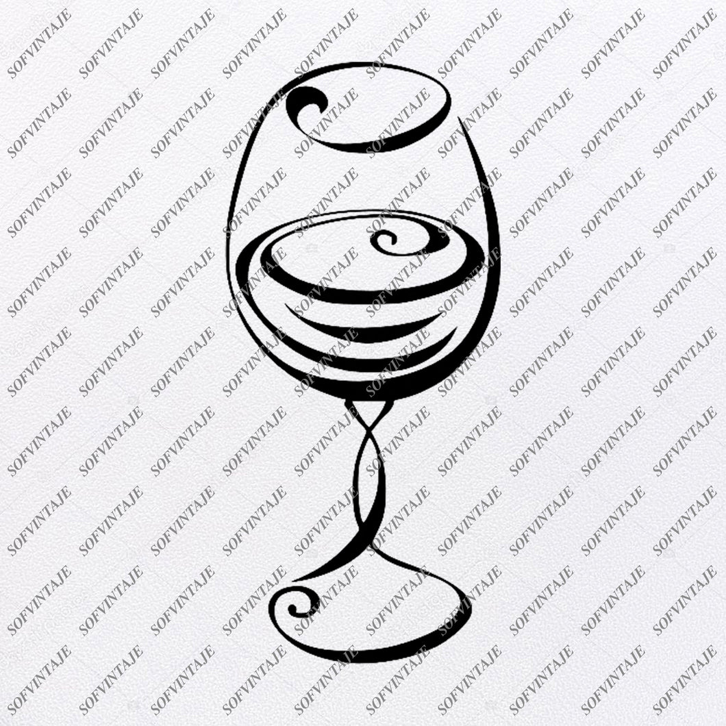 Download Free Svg I Just Want To Drink Wine & File For Cricut