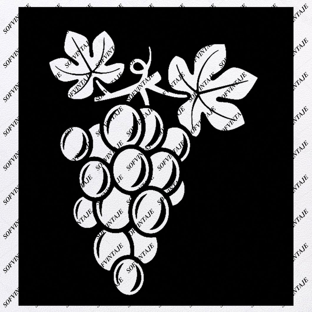 Download Grape Svg File - Grape Svg - Grape Png - Fruit Svg - Grape ...
