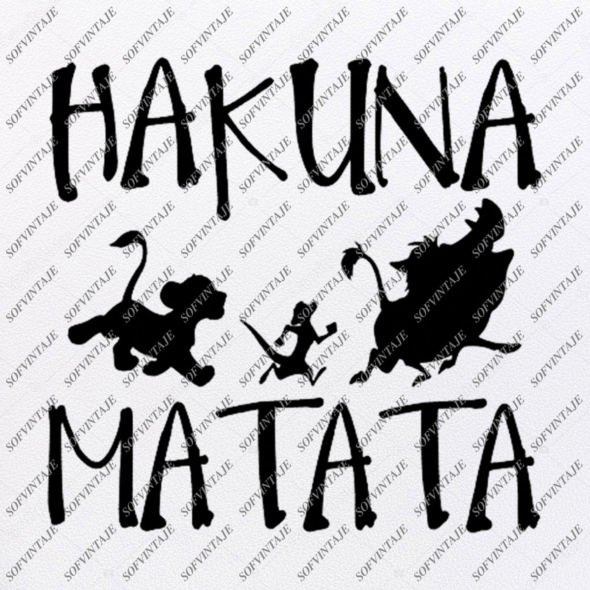 Download Hakuna Matata Svg Files - Lion King Hakuna Matata Svg ...