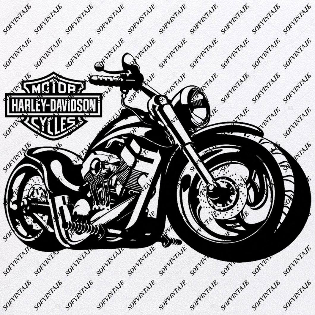 Download Harley Davidson - Harley Davidson Svg File - Harley Davidson Svg Desig - SOFVINTAJE