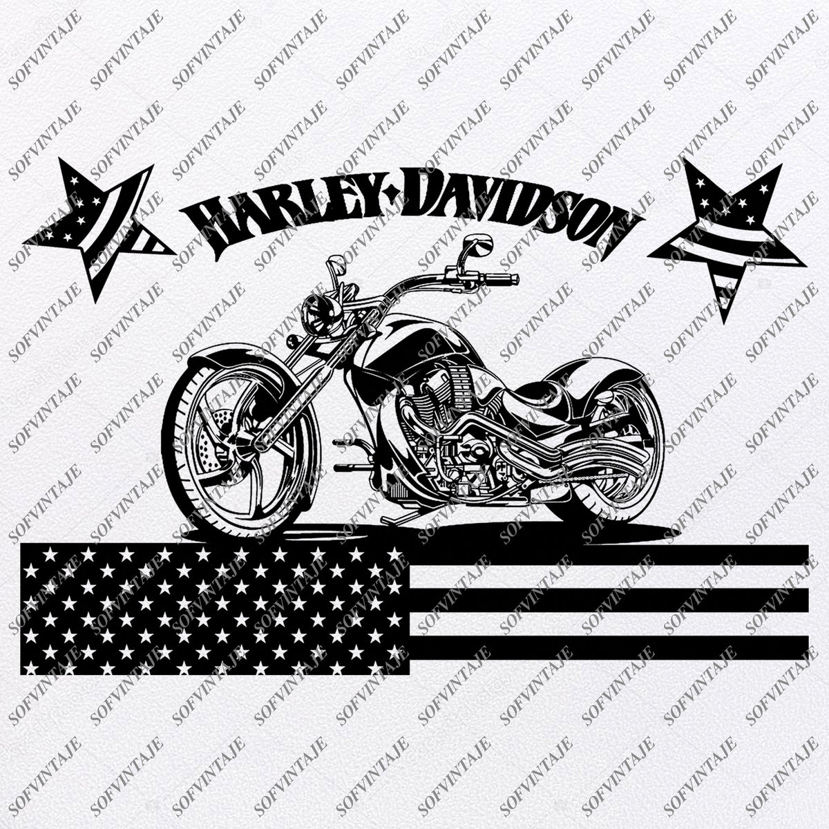 Download Harley Davidson Svg File-Harley Davidson Svg Design-Clipart-Moto Svg F - SOFVINTAJE