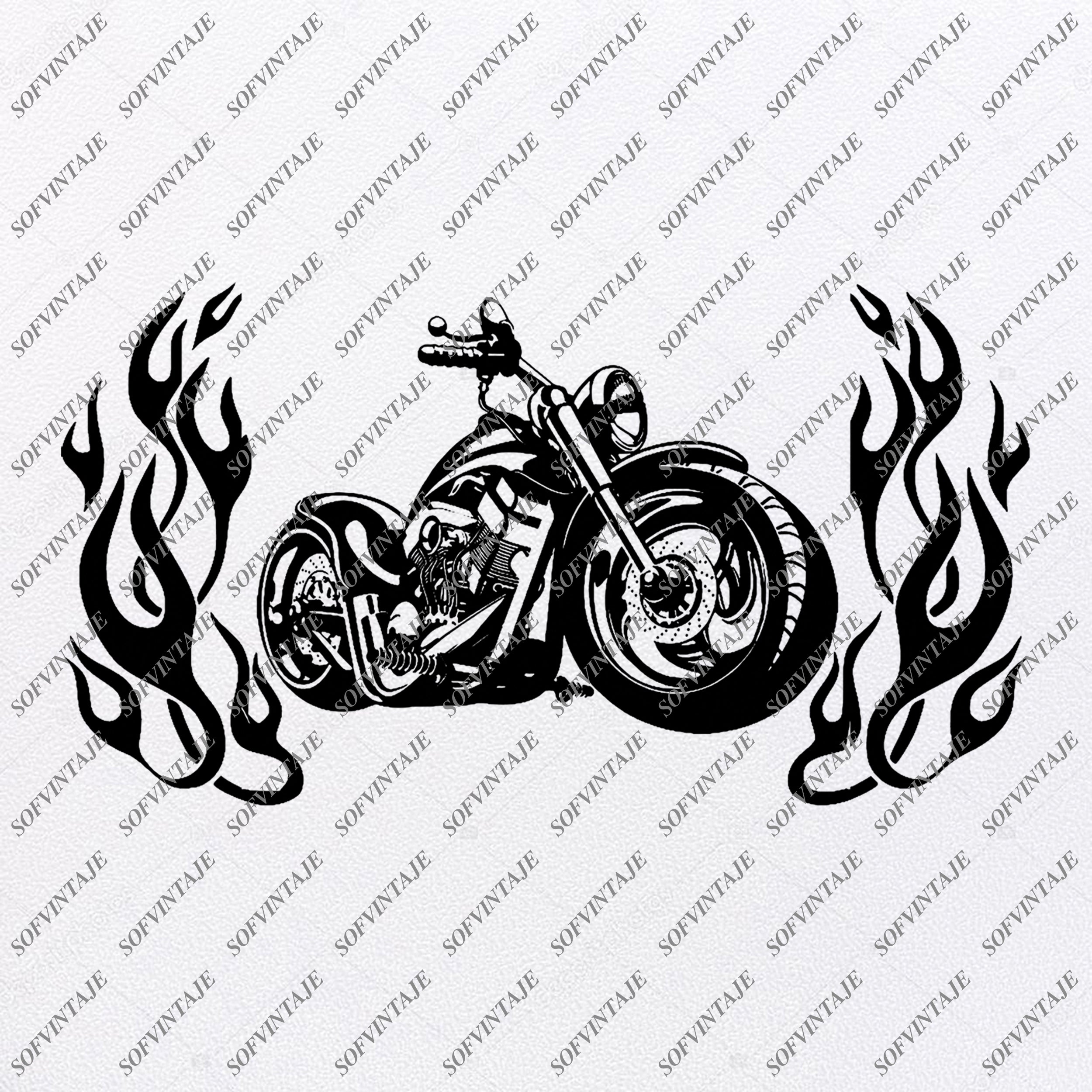 22+ Harley Davidson Motorcycle Svg Free Background Free ...