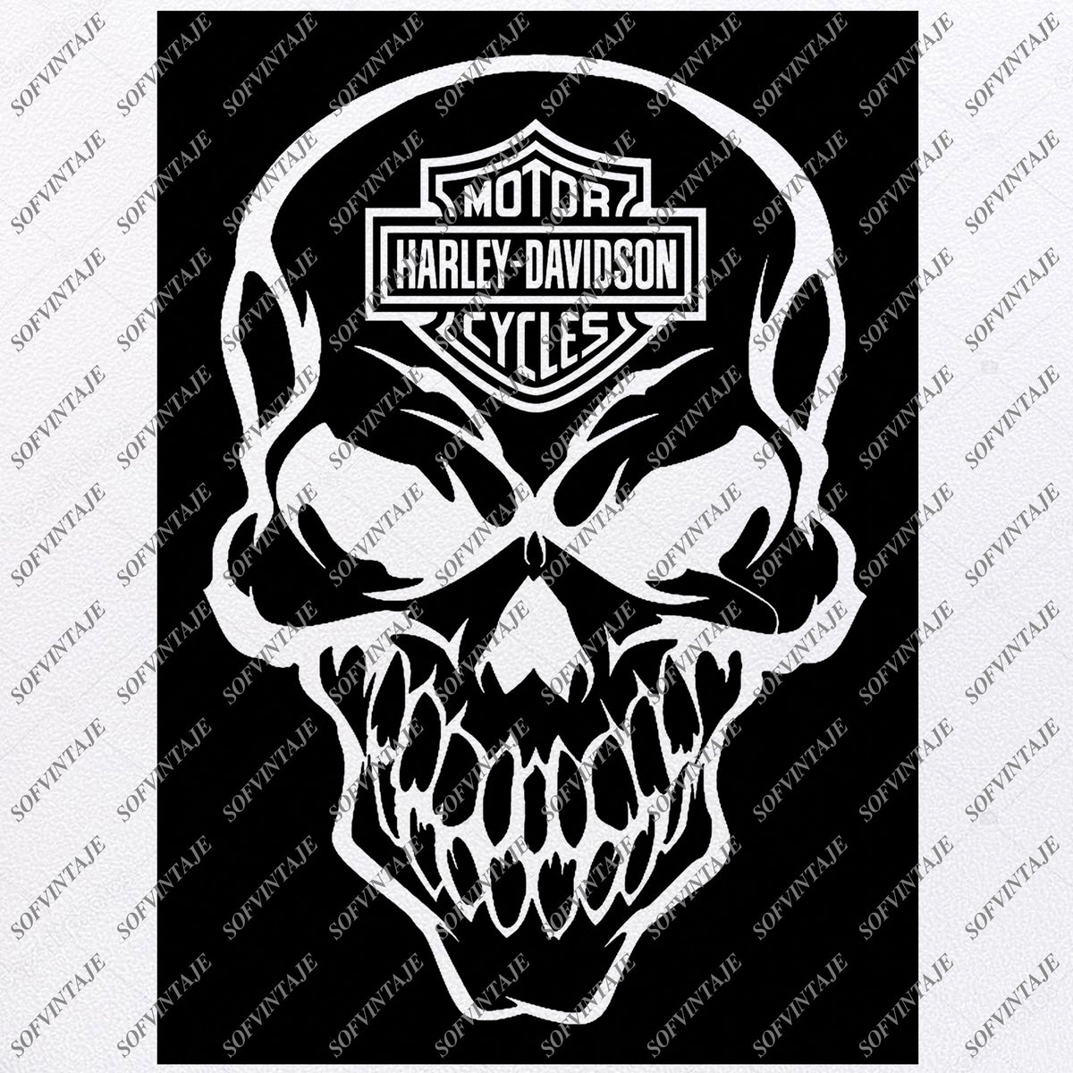 Harley Davidson - Harley Davidson Svg File - Harley ...