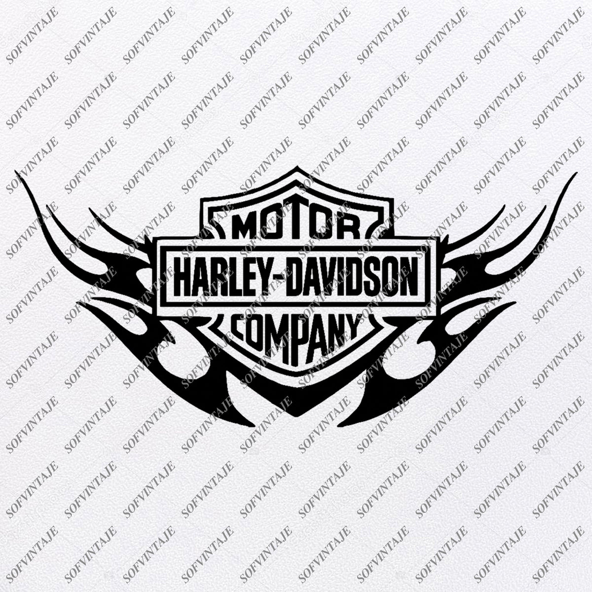 Download Harley Davidson Svg File-Skull Svg Design - Clipart-Motorcycles Svg Fi - SOFVINTAJE