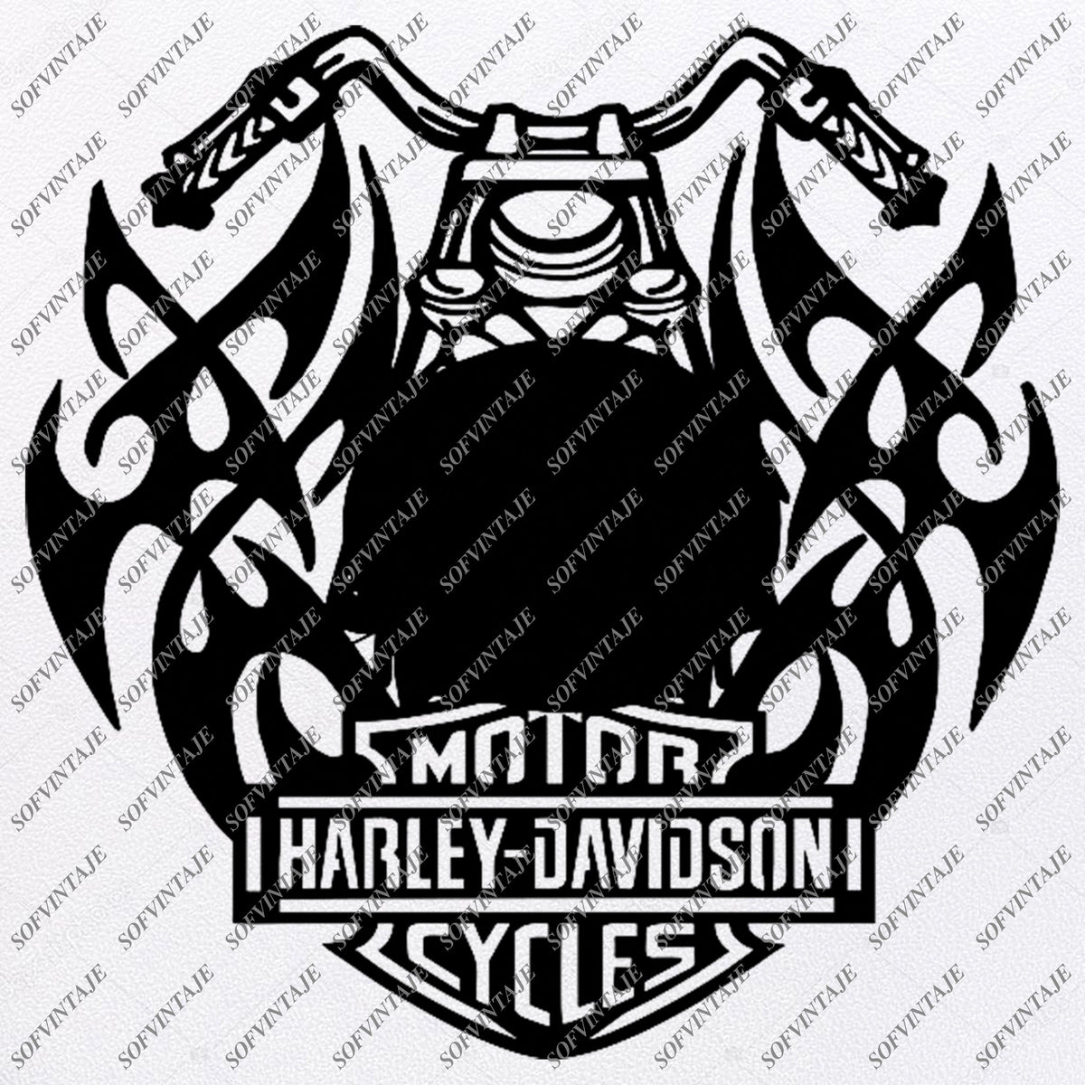 Download Harley Davidson Svg File-Harley Davidson Svg Design-Clipart-Moto Svg F - SOFVINTAJE