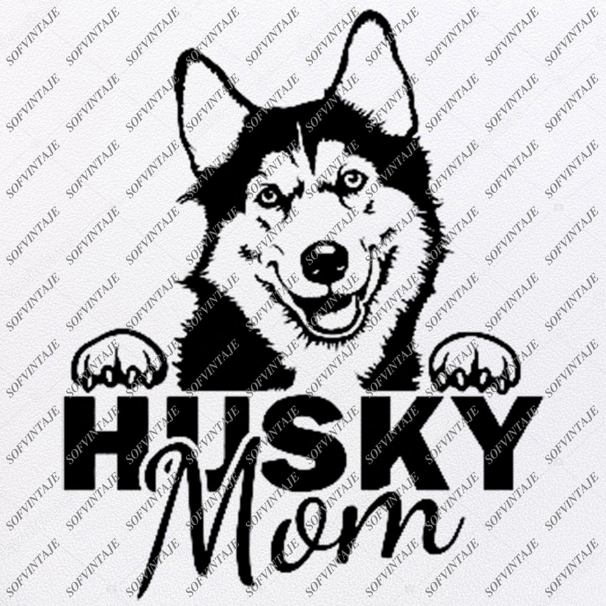 Download Husky Svg File - Siberian Husky Svg Original Design -Husky Mom Svg Fil - SOFVINTAJE