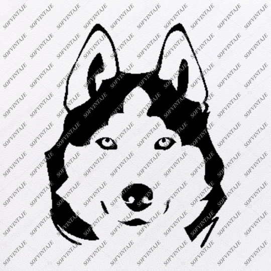 Download Husky Svg File Siberian Husky Svg Original Design Dog Clipart An Sofvintaje