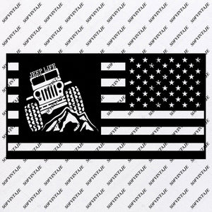 Download Jeep American Jeep Svg Files Usa Flag Svg Design Original Design Sofvintaje