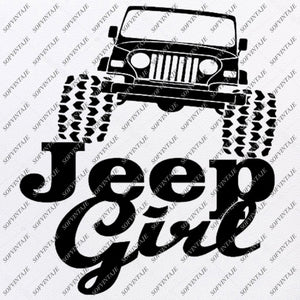 Jeep Girl Svg Files Jeep Svg Design Original Design Svg Files Fo Sofvintaje