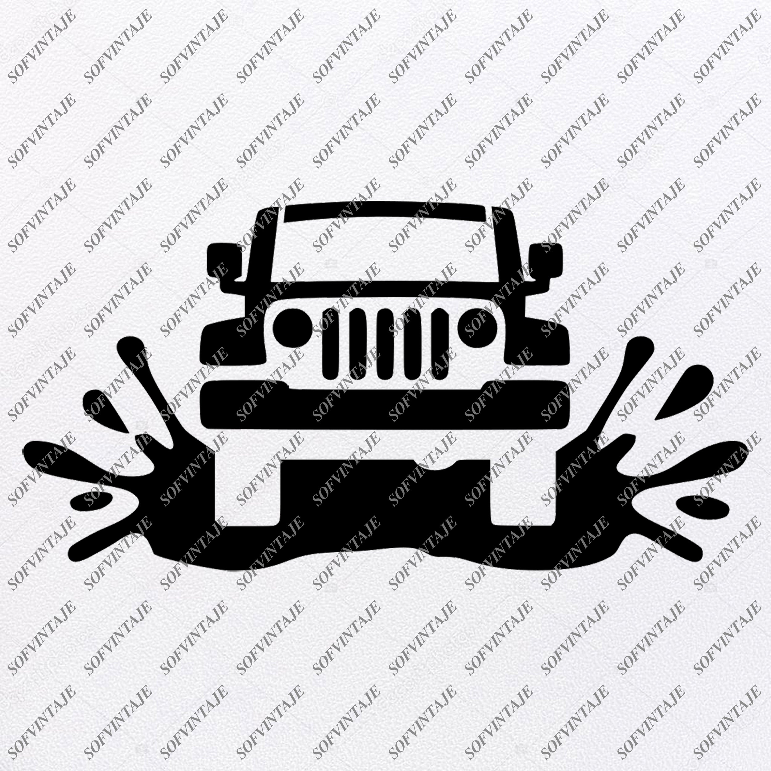 Download Jeep Svg Files Jeep Svg Design Original Design Svg Files For Cri Sofvintaje PSD Mockup Templates