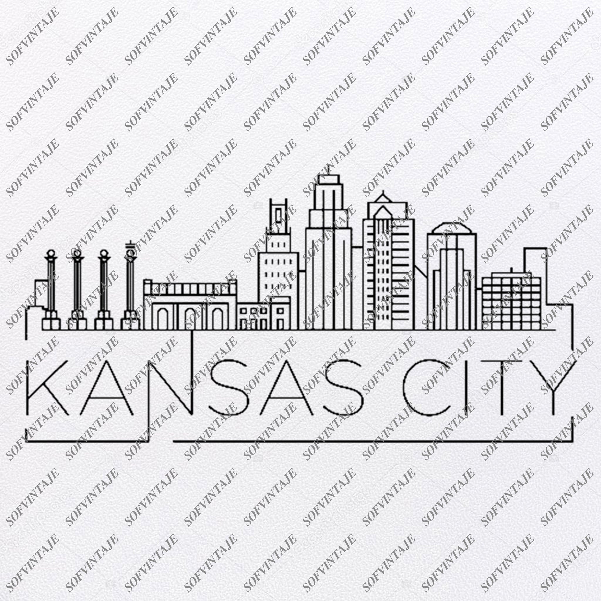 Featured image of post Chiefs Kansas City Skyline Svg Free You can download edit these vectors for personal use for your presentations webblogs or other project designs