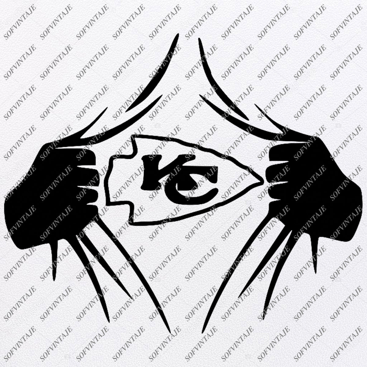 Download Kansas City Chiefs Football Svg - Football Svg - Chiefs Svg - Football - SOFVINTAJE