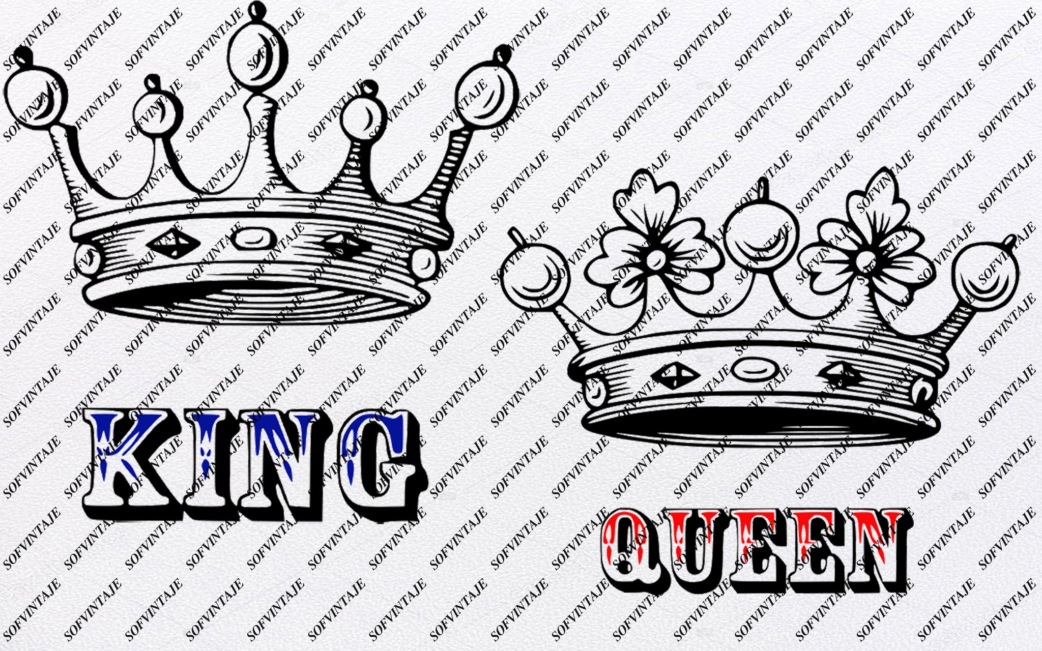His Queen Svg king queen svg king svg queen svg Crown Svg for Cricut ...