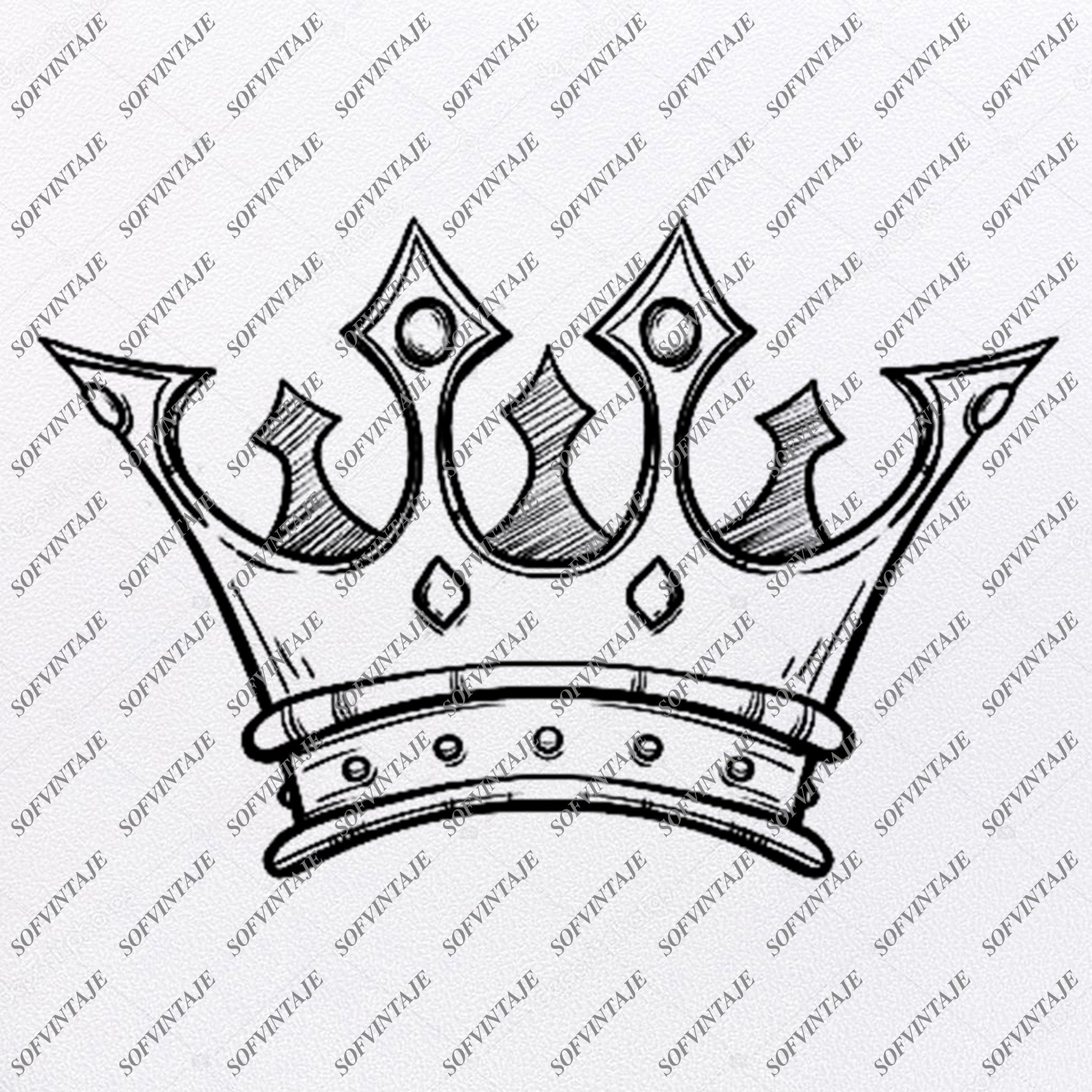 Free Free 326 Crown Drawing Svg SVG PNG EPS DXF File