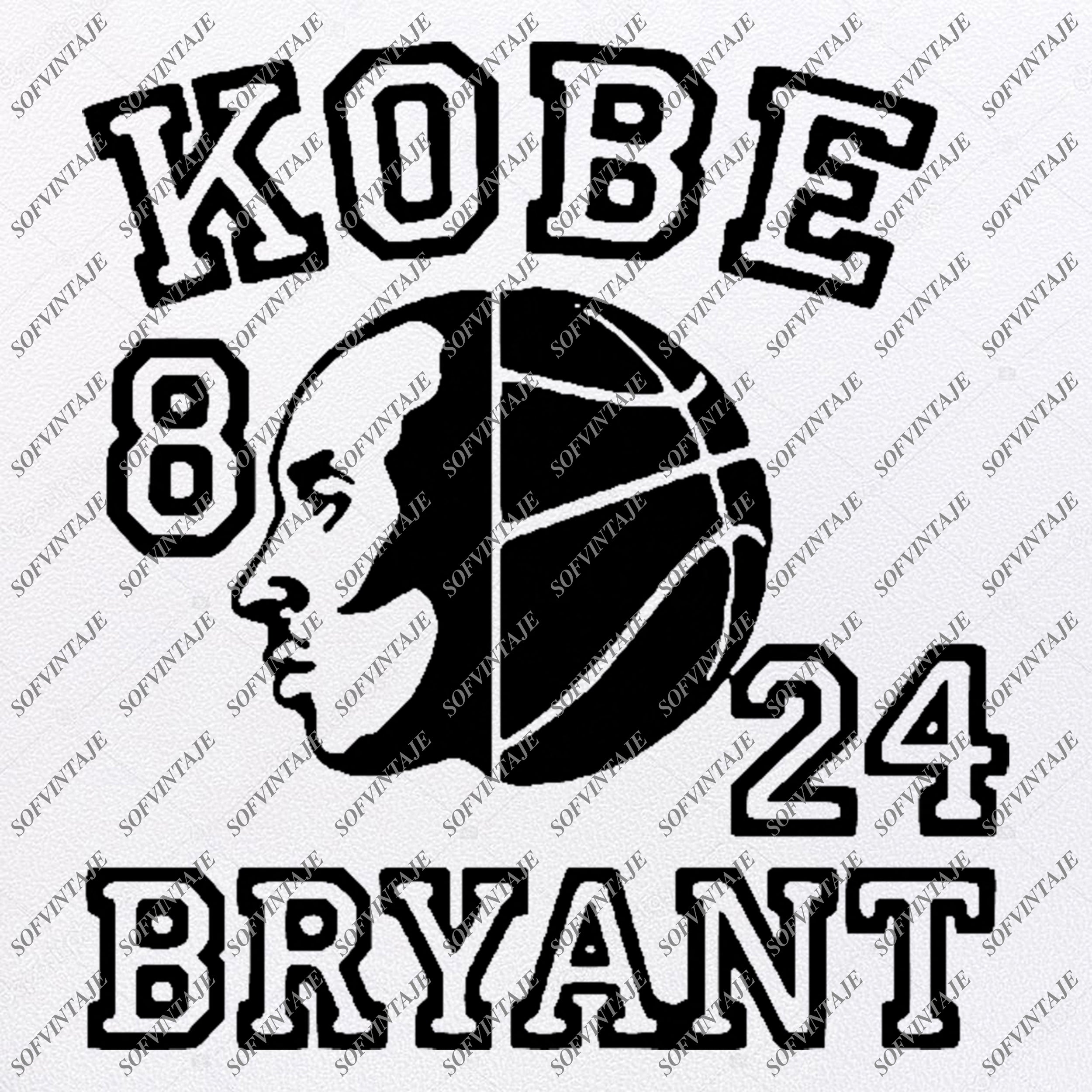 Download Kobe Bryant Svg Los Angeles Lakers Svg Basketball Svg Kobe Bryant Cli Sofvintaje