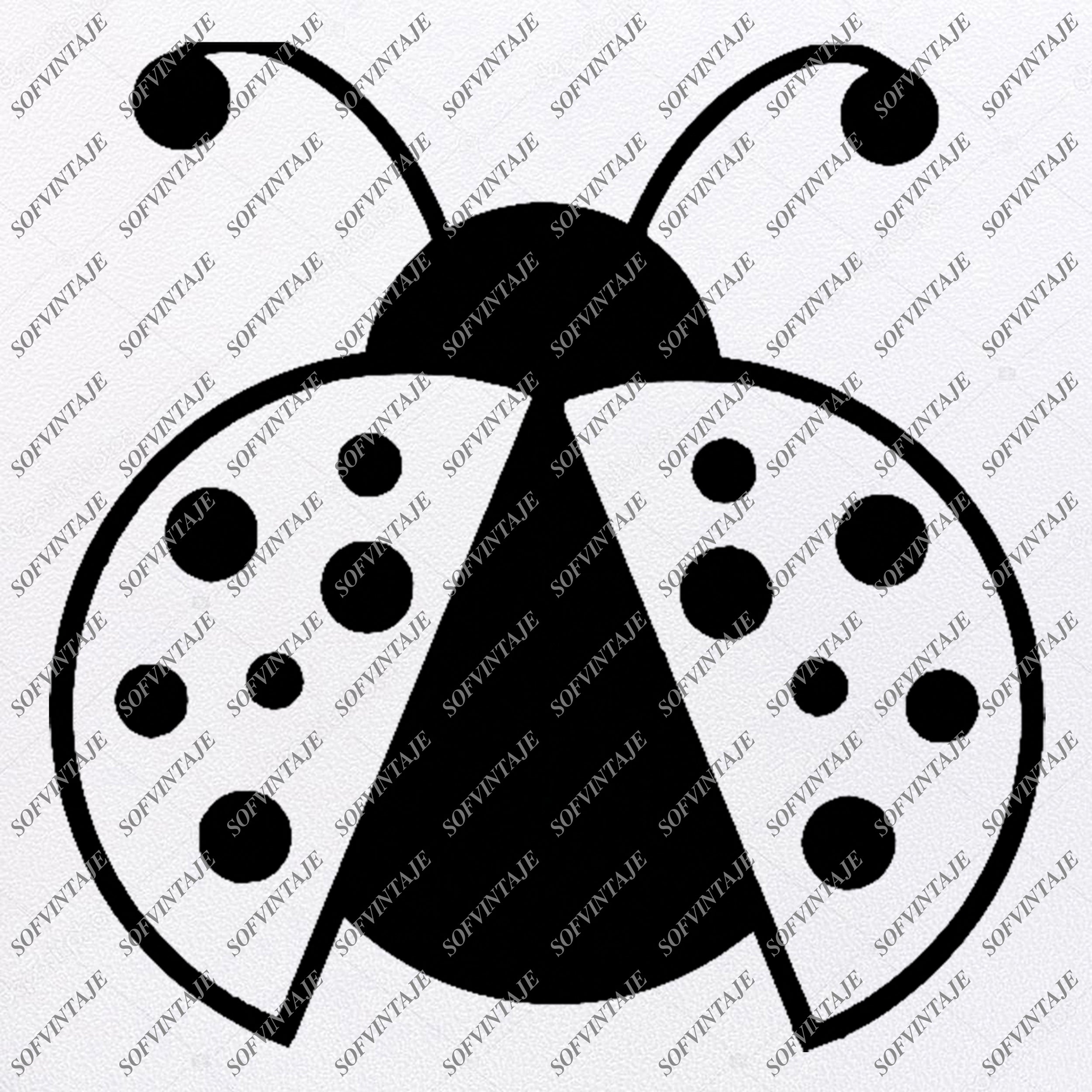 Download Ladybug Svg File Ladybug Svg Design Clipart Bird Svg File Ladybug Png Sofvintaje