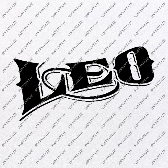 Download Leo Svg File Leo Svg Design Clipart Tattoo Svg File Personalized Svg N Sofvintaje