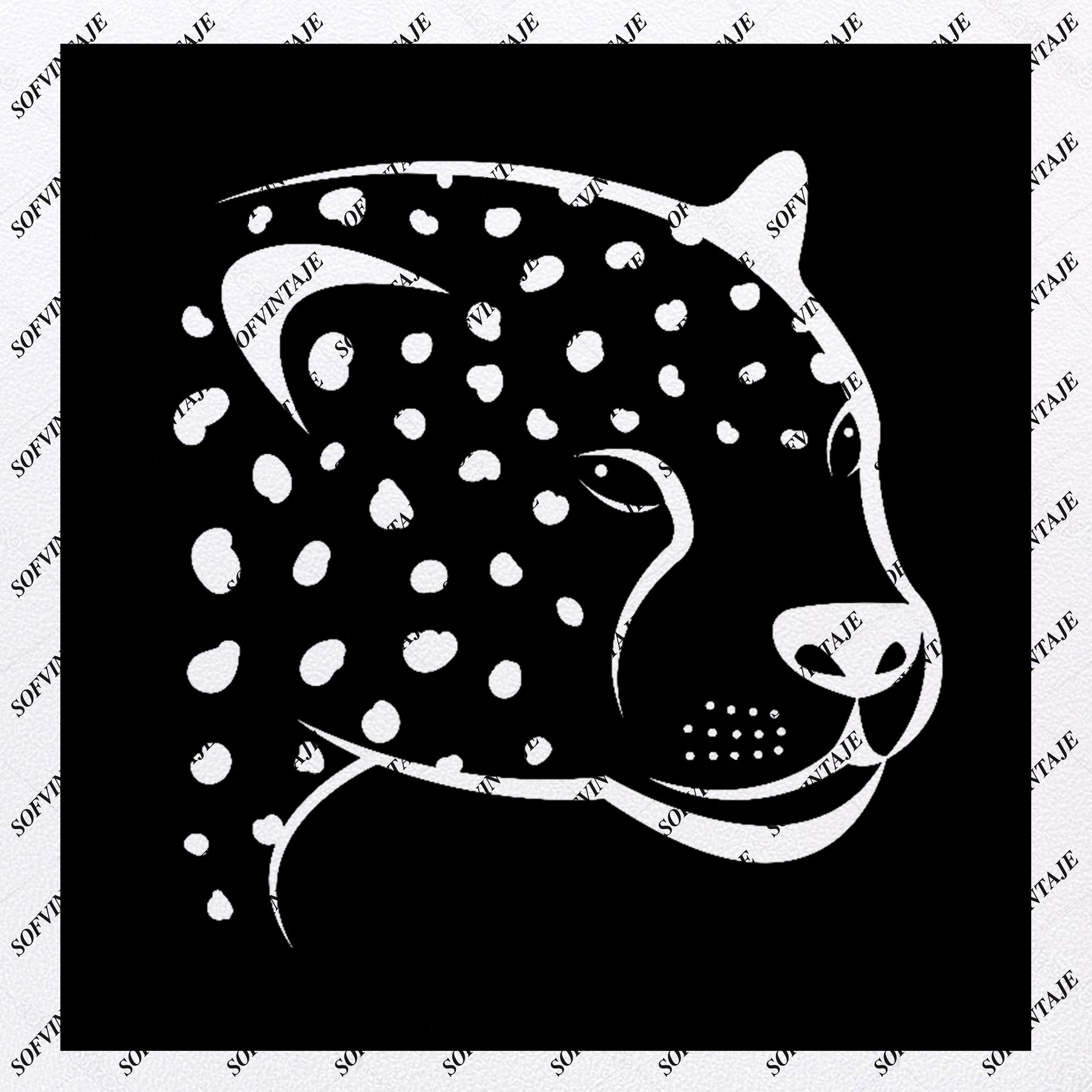 Download Leopard Leopard King Leopard Queen Svg File Leopard Svg Big Cat Sofvintaje