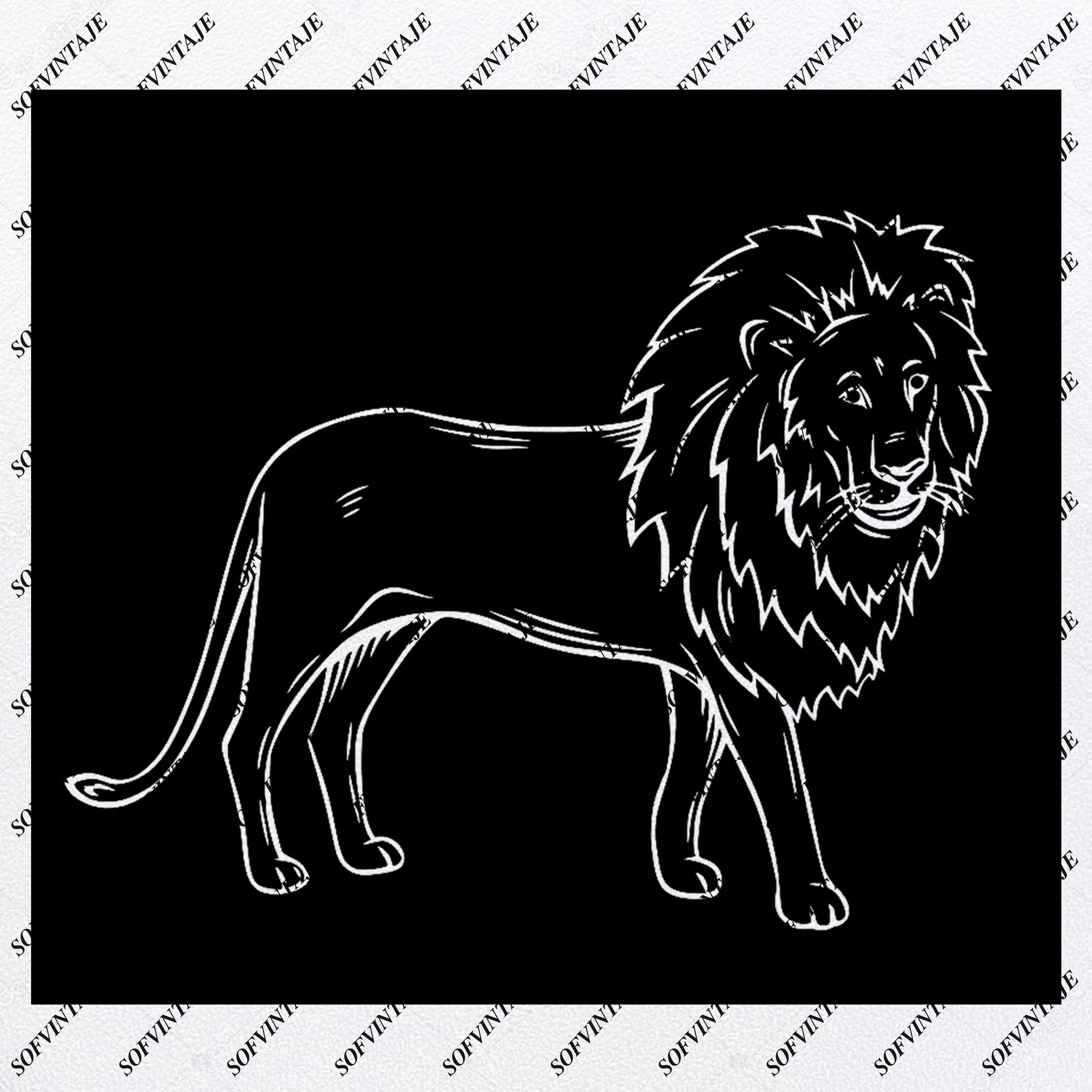 Download Art Collectibles Clip Art Cute Baby Lion Svg Cut File For Cricut And Silhouette Digital Clipart Vector Graphics