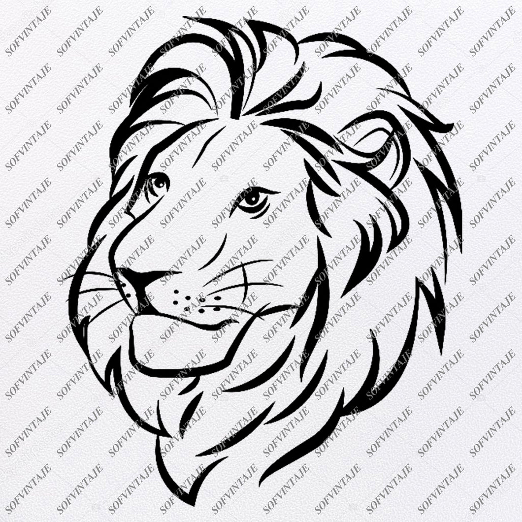 Free Free 52 Lion Head Svg File Free SVG PNG EPS DXF File