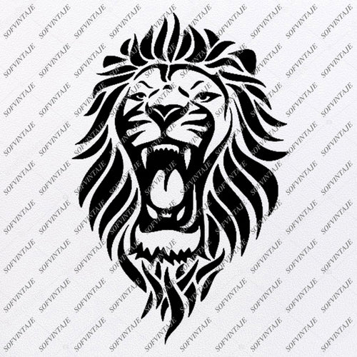 Free Free 309 Tribal Lion Svg SVG PNG EPS DXF File