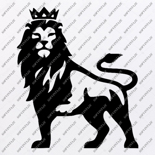 Download Lion Svg File - Animals Svg - Lion Clip art - Wild Animals ...
