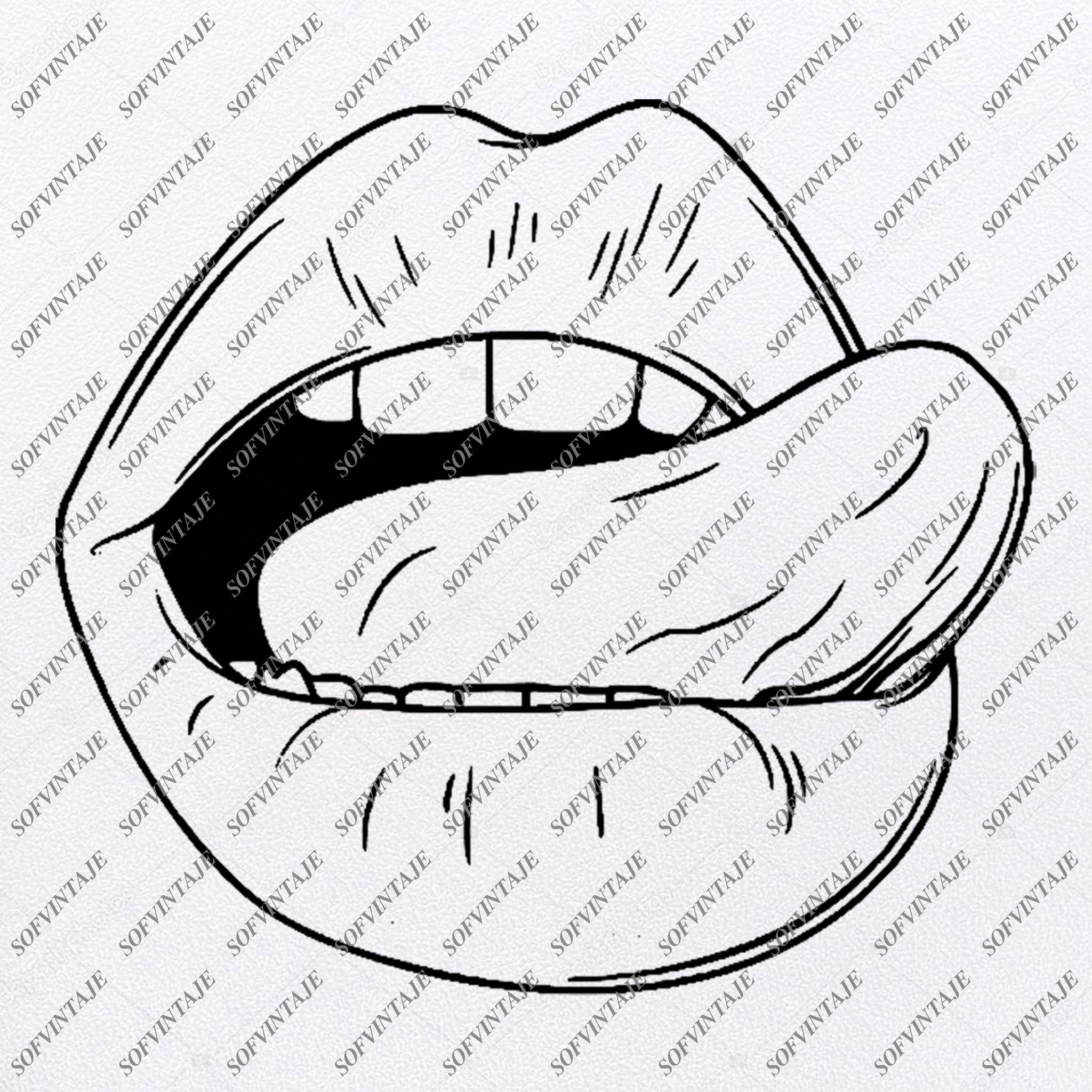 Download Lips Lips Svg File Lips Original Design Lips Clip Art Lips Svg File Sofvintaje