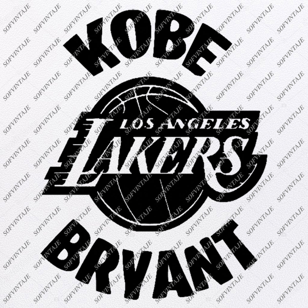 Download Los Angeles Lakers - Kobe Bryant Svg -Black Mamba Svg-Basketball Svg-K - SOFVINTAJE